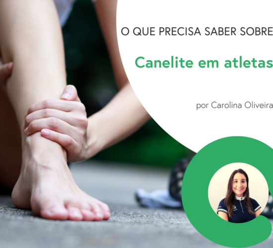 Canelite em atletas